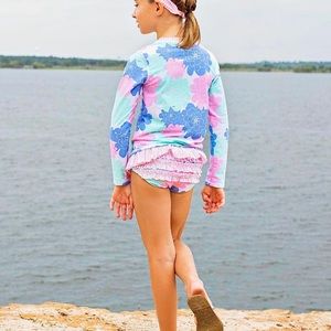 Ruffle Butts Girls Swimsuit - Size 7